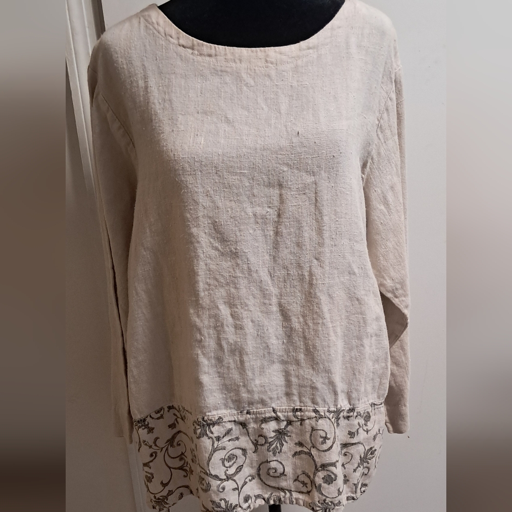 Marc Ware linen top